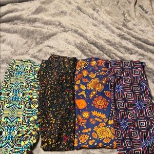 4 pairs of LuLaRoe leggings